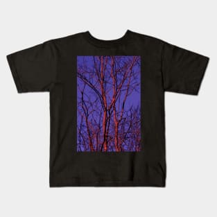 Neon Trees - Purple Kids T-Shirt